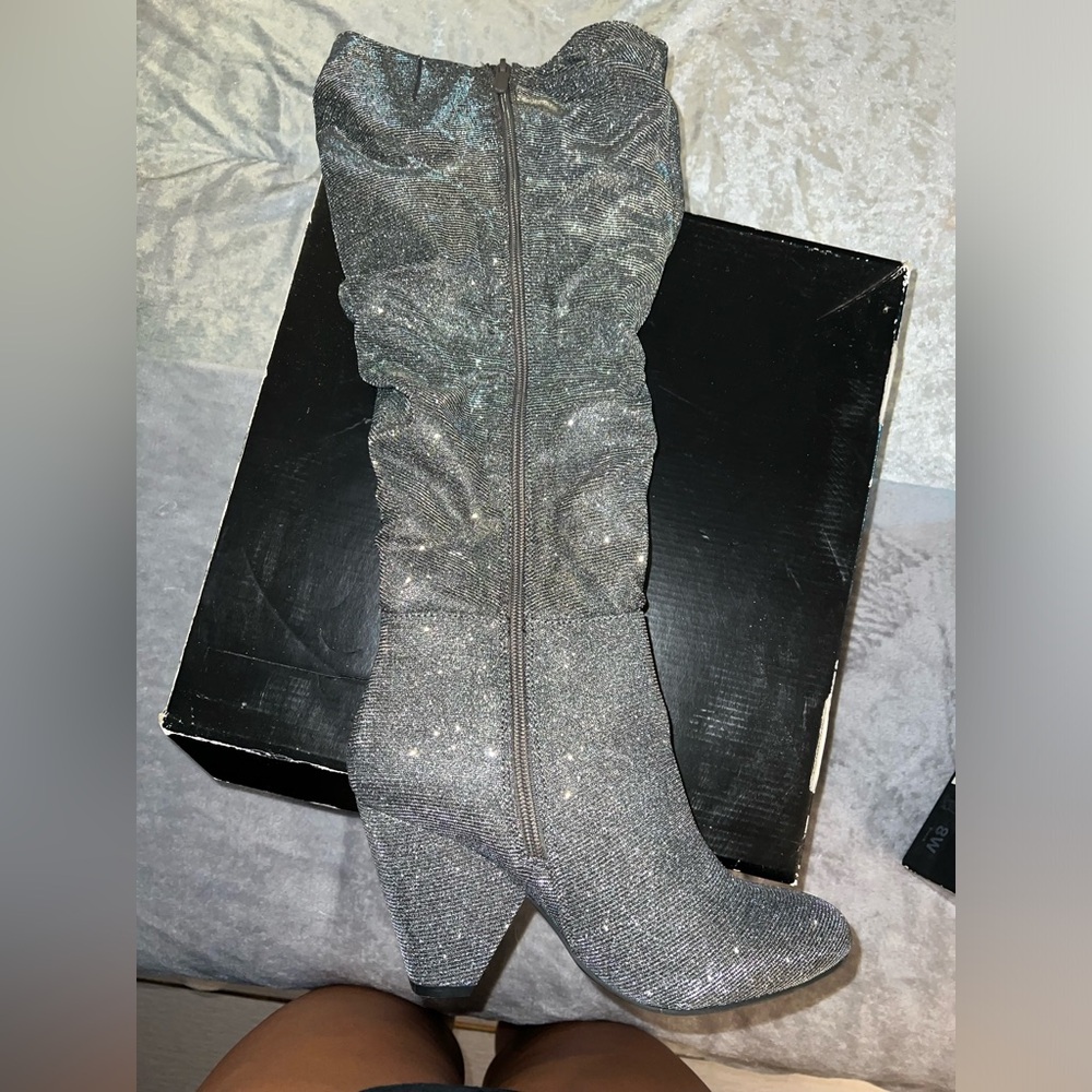 Torrid sliver slouch boot